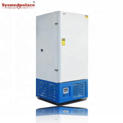 China Large LCD Vertical Ultra Low Temperature Deep Freezer Cryogenic Tunnel Freezers for sale