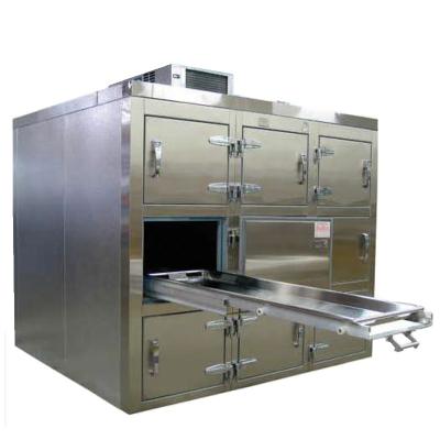 China Sysmedical 9 Doors European Style Freezer Mortuary Mortuary Refrigerator For Sale Mortuary Freezer Price for sale