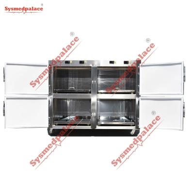 China Single-temperature Mortuary Four Body Refrigerator 4 Corpse Mortuary Freezer For Sale for sale