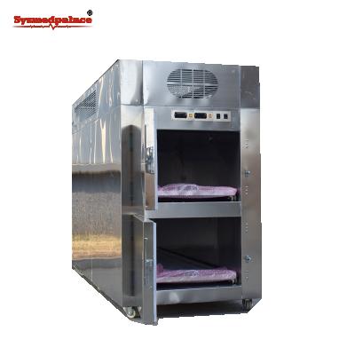 China sus 304 ss 1-6 doors style mortuary cabinet corpse refrigerator fast delivery arabic sysmedical reliable brand for sale