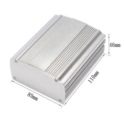 China Factory Made Aluminum Housing Aluminum Led Fence Outdoor Electric Power Junction Box Extrusion Profiles Box for sale