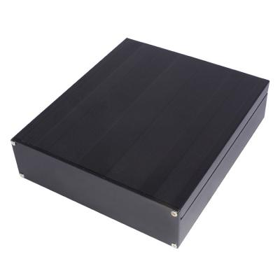 China Custom Aluminum PCB Box Hongfa Case Project Box Amplifier Extrusion Enclosure for sale