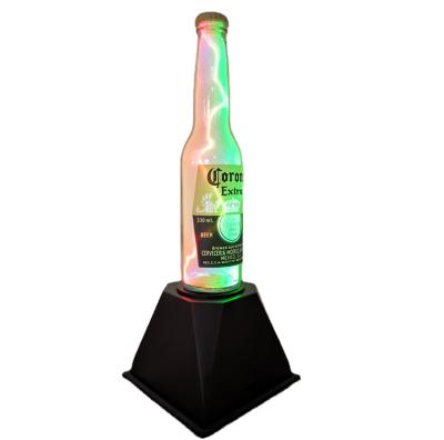 China Custom Hotel Promotion Plasma Beer Bottle Plasma Tube Lamp for sale