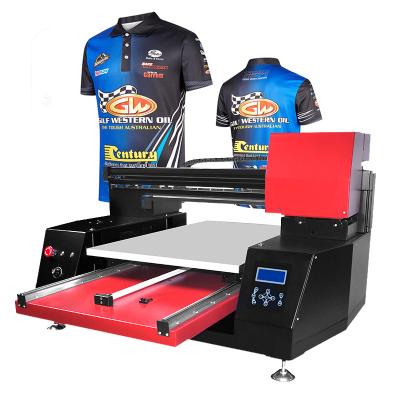 China Wholesale Automatic High Quality Hotels Multifunctional New Design T-shirt Printing Machine A1 6090 DTG Inkjet Printer for sale