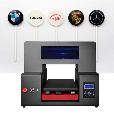 China Portable UV Food Machine Coffee Chocolate Cake Printer A3 A4 Digital Inkjet Printers A3 A4 UV Egg Inkjet Printer Price for sale