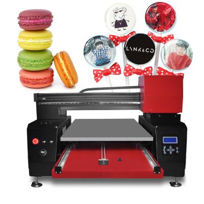 China Price With Edible Hotel Food Printer 3D Ink For Cake Bread Chocolate Printing Machine for sale