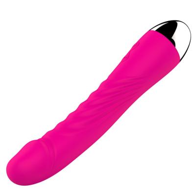 China G-spot Stimulation Silicone Waterproof 10 Modes Vibrator G Spot Dildo Vibrator Clitoris Female Masturbation for sale