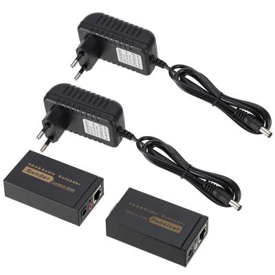 China 100M VGA Video Audio Extender Over Single RJ45 CAT5e/6 1080P Extender G263582 for sale