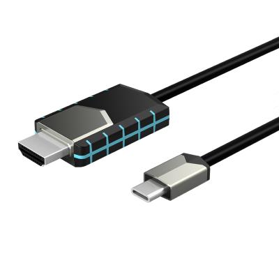 China New Technology COMPUTER Usb C Type-C To Hdmi 4k Hd TV Or Display Output 2m Micro Hdmi To AV Cable for sale