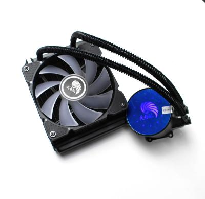 China CPU BingMo 120 Fan RGB Supports lga1700 1366 1200 Liquid Cooling Slot Water Cooling Computer CPU for sale