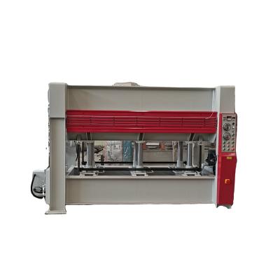 China Hotels 2021 New Colorful Easy To Operate Hydraulic Hot Press Machine Automatic Plywood Machine for sale