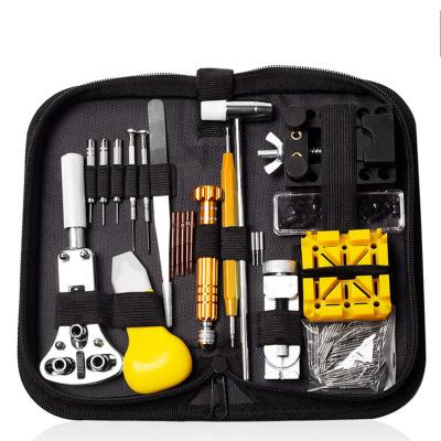 China Muti-function for Watch Repairing 16/31/147 PCS IN 1 Professional Watch Repairing Tool Bag High Quality Multifunctional Nylon Watch Repair Tool Kit for sale