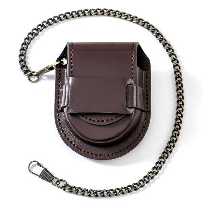 China Australia Modern Hotsale Leather Pocket Watch Belt Pouch for sale