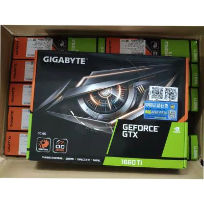 China Cheapest Hot Selling Cheapest Super Gigabyle Desktop Gaming Gpu Graphics Cards Gtx 1660Ti For Desktop for sale