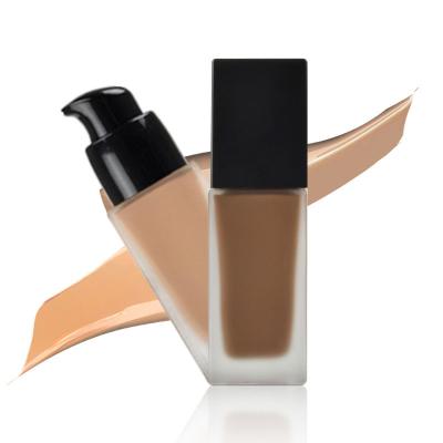 China Moisturizer Face Makeup Foundation 16 Colors Full Coverage Hydrating Foundation Liquid Private Label for sale