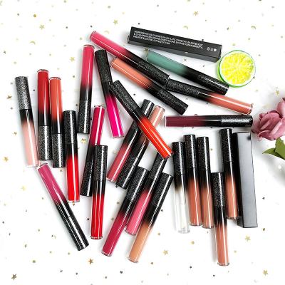 China Private Label Makeup Vegan Long Lasting Waterproof Matte Lip Gloss Liquid Lipstick for sale