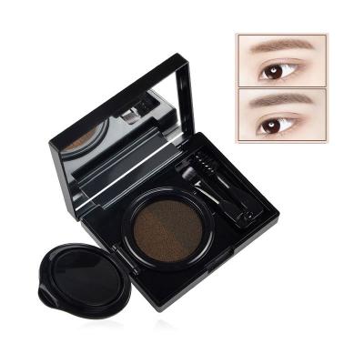 China Waterproof Mixed Color Eyebrow Cushion Pad Waterproof Eyebrow Cream Gel Cream Private Label for sale