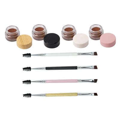 China Private Label 10 Colors Waterproof Eyebrow Pomade Gel Eyebrow Pomade Waterproof Eyebrow Pomade for sale