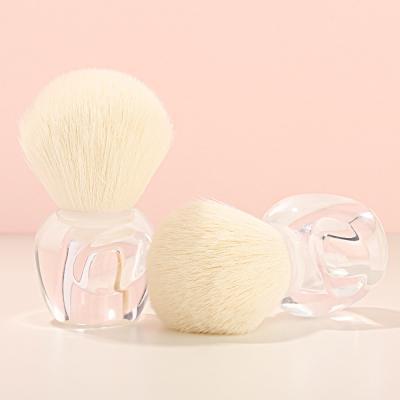 China Portable Mini Smudge Brush Makeup Brush Single Face Powder Brush Natural Blush Brush for sale