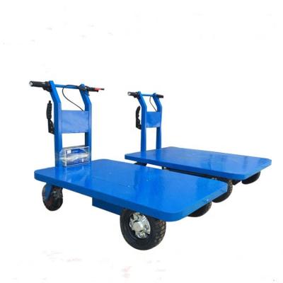 China Factory direct sale trolley machine industrial electric four wheel cart for sale