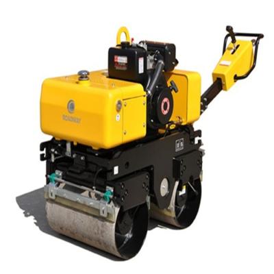 China Machine Repair Shop Competitive Price Double Wheel Mini Road Roller Pavement Compactor For Sale for sale