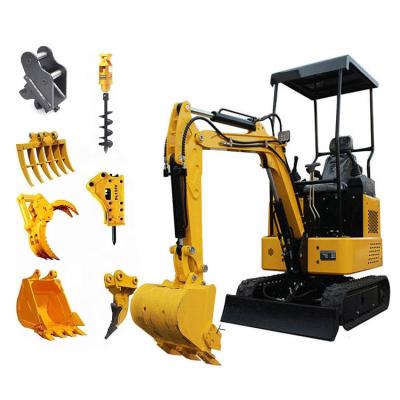 China Factory Sale Low Price Mini Excavator Garden Land Mobile Crawler Excavator for sale