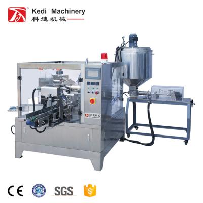 China Automatic Food Pouch Packing Machine For 200ml Juice / Liquid Product for sale