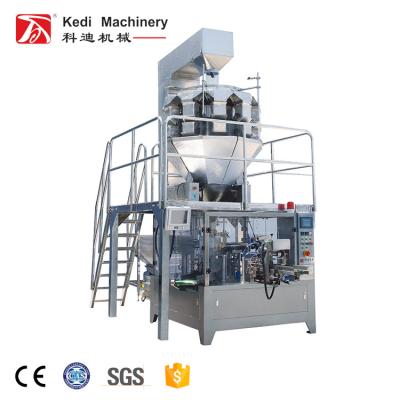 China KEDI Automatic Counting Chemical Filling And Sealing Machine Bag-given Packing Machine for sale