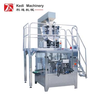 China KEDI China Chemical Low Price Flat Bag Weighing Packing Machine For 1kg 2kg Rice for sale