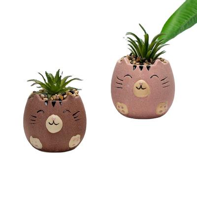 China China Quality CLASSIC Ceramic Pots Manufacturer Artificial Plants Wholesale Cute Animal Flower Pots For Living Room Decor for sale