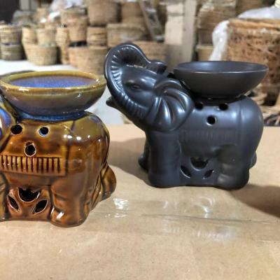 China CLASSIC Elephant Oil Heater Message Burner Decorative Oil Ceramic Burners Bulk Oil Burners for sale