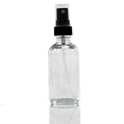 China Personal Care 60ml Clear Glass Perfume Atomizer , 2 oz Fine Perfume Mist Spray Bottle for sale