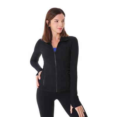 China 2019 New Design Fitness Yoga Jacket Women Antibacterial Wear Sports Yoga Jacket for sale