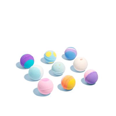 China Wholesale Organic Home Hotel Spa Bathroom Sponge Ball Bath Salt Ball Skin Care Bath Bubble Displacement Flipper for sale