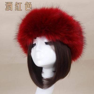 China Luxury Fur Headbands For Women 2020 Fashion Headbands Wholesale Hair Accessories Fur Headband for sale