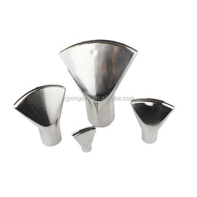 China Excellent quality stainless steel modern fan shaped spout for swimming pool for sale