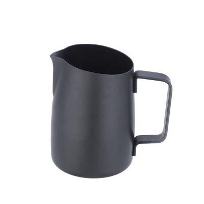 China Top Selling Viable Coffee Tools Coffee Milk Tea Cups Milk Frother Coffee Pitcher Stainless Steel Skimming Pitcher Jug Mug for sale