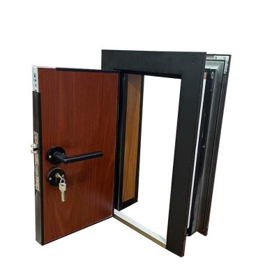 China High Quality Modern Simple Bathroom Office Hotel Room Sound Insulation China Wood Panel Security Door Designs for sale