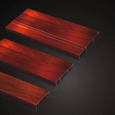 China Wholesale Quality Modern Elegance Strip Panel Skirting Board Wall Skirting Aluminum Trim Tile for sale