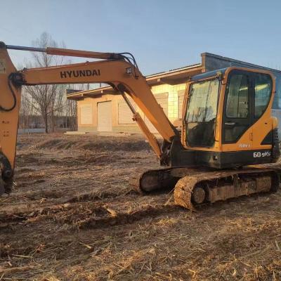 China Used Hyundai R60-9 Excavator Second Hand Hyundai Excavator 6T Used Mini Excavator 0.18mÂ ³ for sale