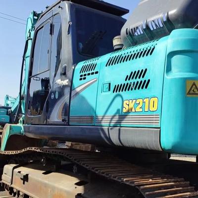 China Used Kobelco SK210 SK210LC Excavator Second Hand SK210 Excavator 22T Kobelco Used Excavator 0.92-1.22mÂ ³ for sale