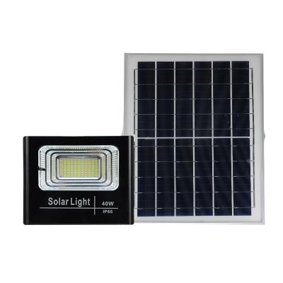 China Outdoor Waterproof Solar Flood Light High Lumens Solar Battery IP66 Solar Flood Light With Remote Control for sale