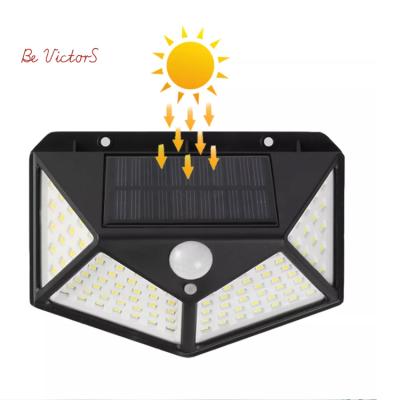 China High Quality Waterproof Outdoor Garden Lights 100 LED Motion Sensor Solar Garden Lights for sale