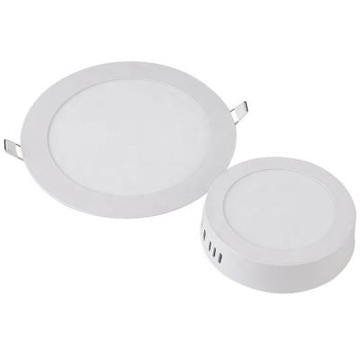 China Wholesale Price Modern 4W 6W 12W 18W Modern Round Recessed Ceiling Led Panel Light for sale