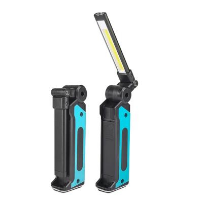 China Professional Portable Portable Rechargeable COB Inspection Light LED Magnetic Foldable Working Light for sale