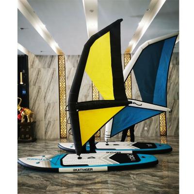 China New Unisex Popular Double Layer Kiteboard Inflatable Board Paddle Inflatable Board Windsurfing Kitesurfing for sale