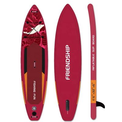 China OEM/ODM Weihai Factory Wholesale 11'6 Unisex Inflatable SUP Boards Rack Up Paddle Board Isup Surf Board Water Sport Paddle Surfs for sale