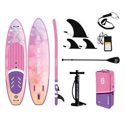 China New design unisex wholesale supboard OEM SKATINGER inflatable paddle board stand up paddleboard water sports inflatable surf board for sale