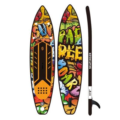 China SKATINGER China factory unisex OEM inflatable paddle board inflatable stand up paddle board sip surfboard surfing waterplay for sale