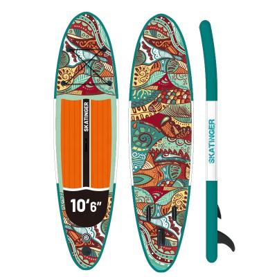 China China factory unisex wholesale 10' paddle board waterplay surfboard 6 stand up paddle board inflatable sip board for sale